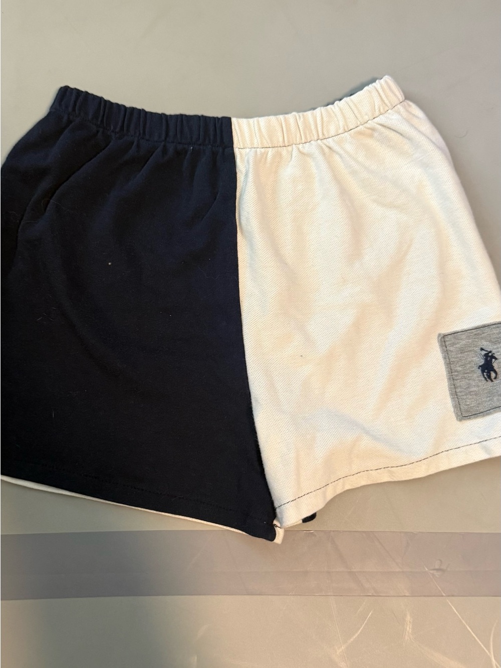 Urban Renewal Ralph Lauren Navy + White Women’s Shorts Size Small/Medium